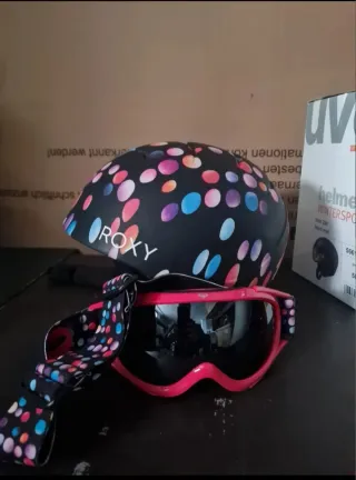 Casco y gafas Roxy XS 54