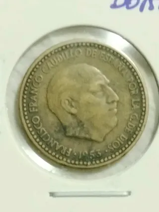 1 Peseta 1953 Estrella 56