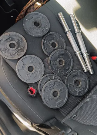 Mancuernas de gimnasio