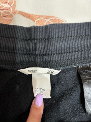 Pantalón chándal negro