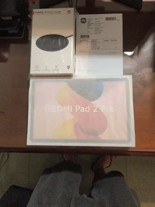 Redmi Pad 2 Pro con factura y cargador inalambrico