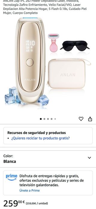 NUEVO Depiladora Láser IPL 26J