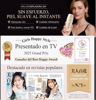 NUEVO Depiladora Láser IPL 26J