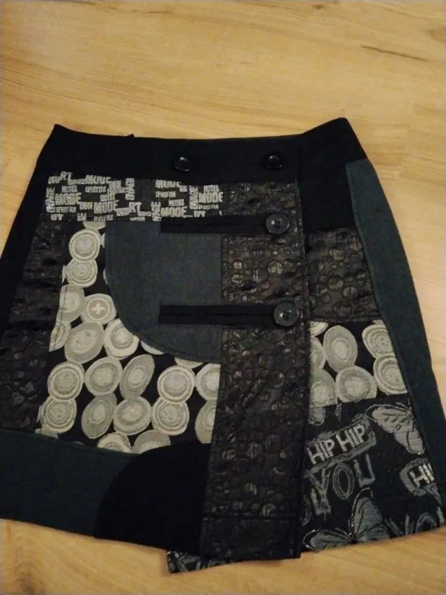 Falda Desigual Talla Única