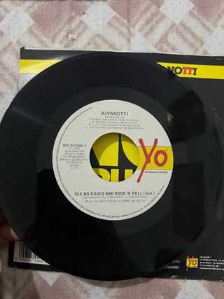 Vinile 45 giri Jovanotti - Sex, No Drugs