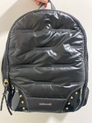 Mochila MARIAMARE negra acolchada