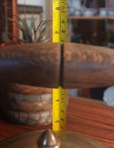 Tetera Vintage Latón Principios Siglo XX