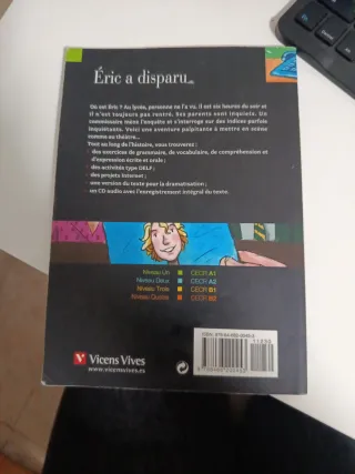 ERIC A DISPARU (AUDIO TELECHARGEABLE)