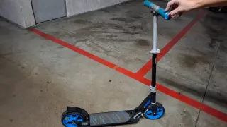 Patinete Oxelo plegable azul