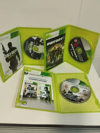 Lote 3 Videojuegos Xbox 360.