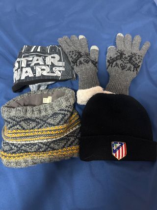 Conjunto gorro, guantes y bufanda Star Wars