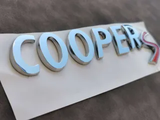 Cooper S Emblema para Maletero de Mini Cooper One