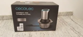 Picadora Cecotec Chopbeat 1500 Titanblack