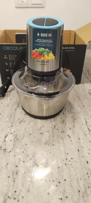 Picadora Cecotec Chopbeat 1500 Titanblack