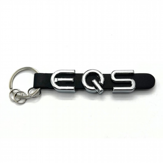 Llavero de cuero con logo mercedes EQS Perfecto p