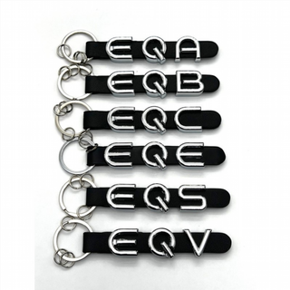 Llavero de cuero con logo mercedes EQS Perfecto p
