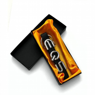 Llavero de cuero con logo mercedes EQS Perfecto p
