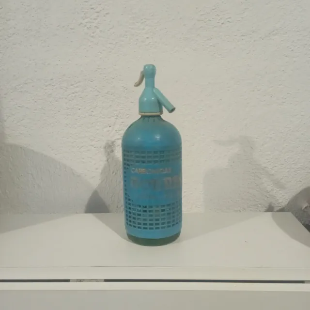 Sifón antiguo de gas carbónico