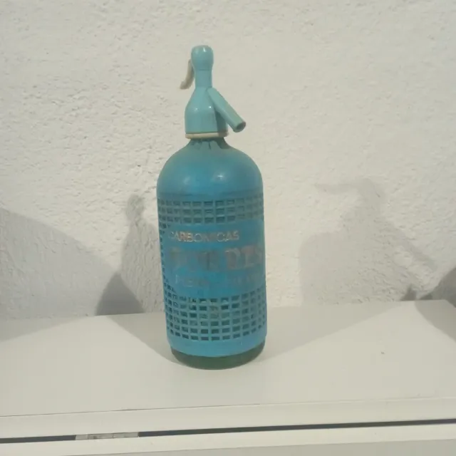 Sifón antiguo de gas carbónico