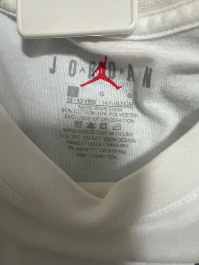 Camiseta Jordan Blanca Flight