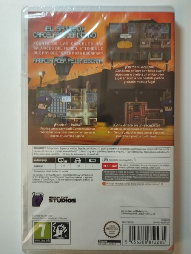 The Escapists 2 Nintendo Switch