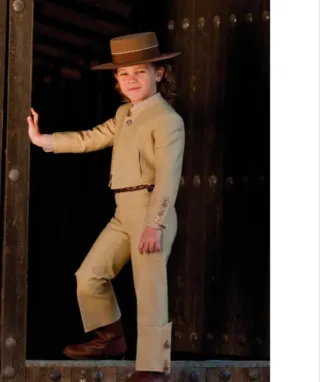 Traje de corto campero infantil