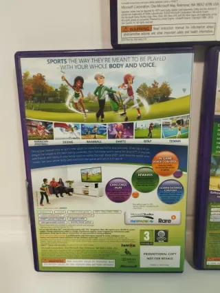 Lote 3 Videojuegos Xbox 360 Kinect