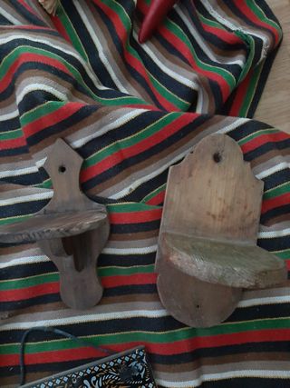 Lote Rústico antiguo decoración.