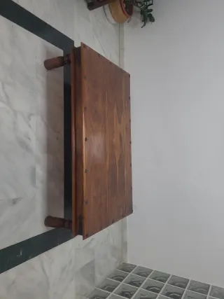 Mesa de centro madera maciza