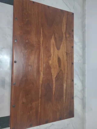 Mesa de centro madera maciza