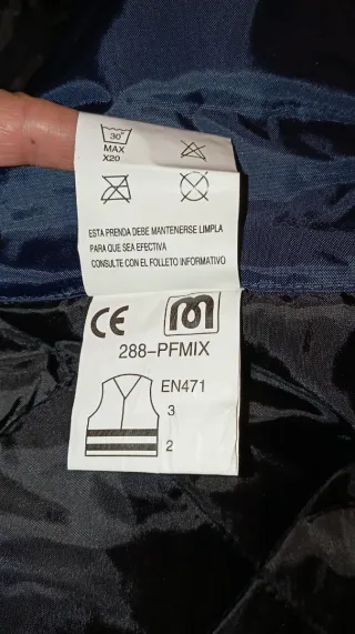 Chubasquero alta visibilidad XXL nuevo