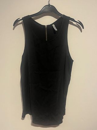 Blusa negra Stradivarius Talla S