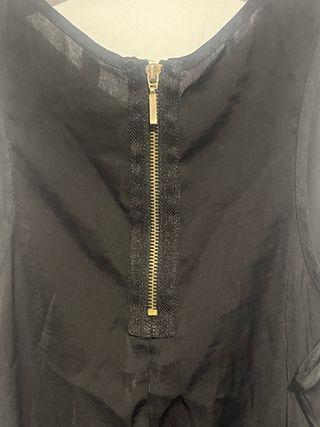 Blusa negra Stradivarius Talla S