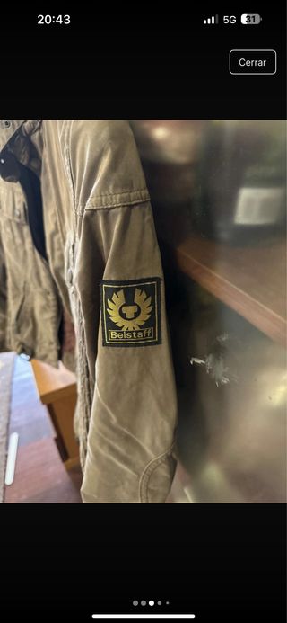 Chaqueta Belstaff Marrón/Verde Oliva