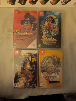 Pack 4 Juegos Shantae Nintendo Switch