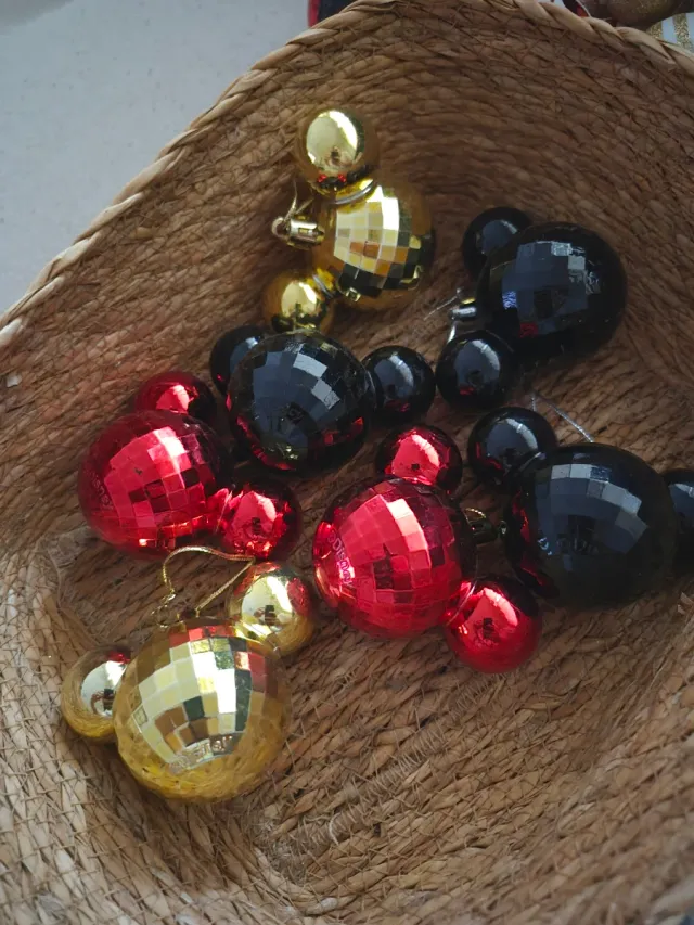 Lote 57 Bolas Navideñas Disney