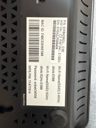 Router D-Link DIR-842 con WiFi Doble Banda (2.4GHz