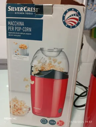 Máquina de Palomitas Roja
