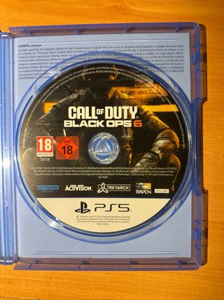 Call of Duty Black Ops 6 PS5 - Como Nuevo