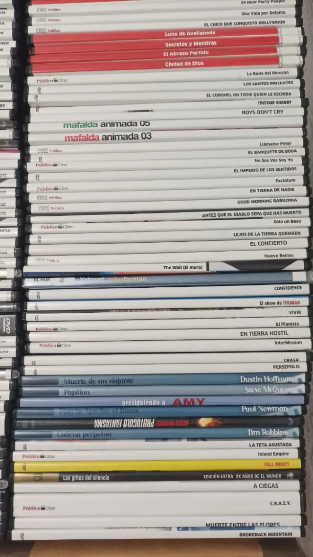 LOTE DE MÁS DE 200 TÍTULOS EN DVD!! IMPECABLES!!