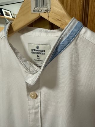 Camisa Springfield Blanca Talla M