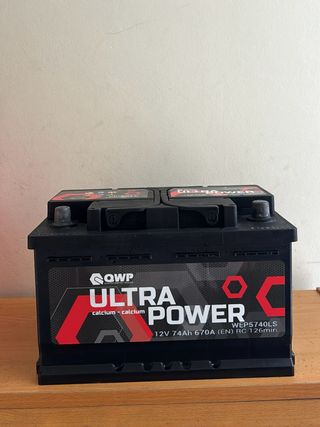 Batería Coche QWP Ultra Power 12V 74Ah