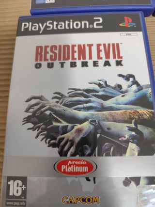Lote 4 Juegos PS2: Call of Duty, Resident Evil, Pr