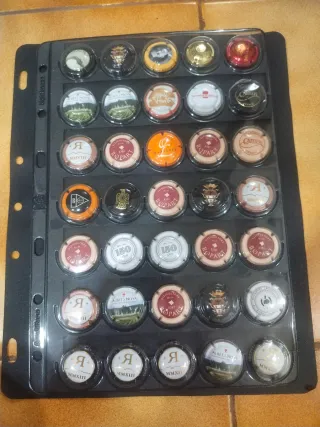 Chapas de Cava Colección