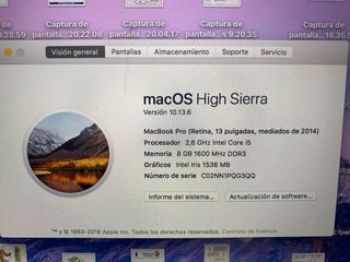 MacBook Pro Retina 13 pulgadas