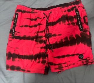 Bañador Tie-Dye Rojo y Marrón