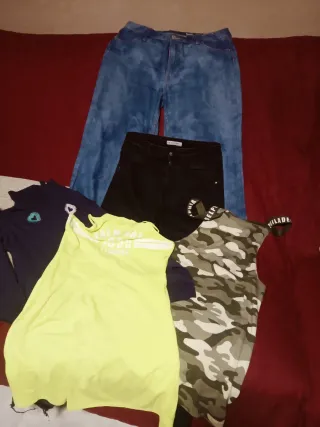 Lote 5 prendas Ropa Niña Talla 12-13 