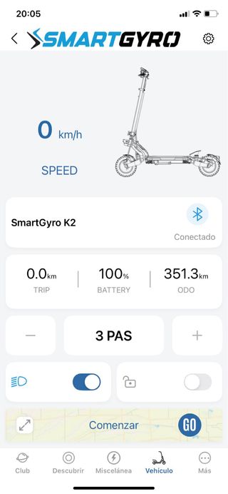 Patinete Eléctrico SmartGyro K2 Pro