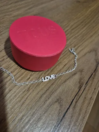 Pulsera Tous Plata LOVE