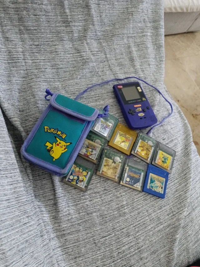 Lote Game Boy Color + Accesorios